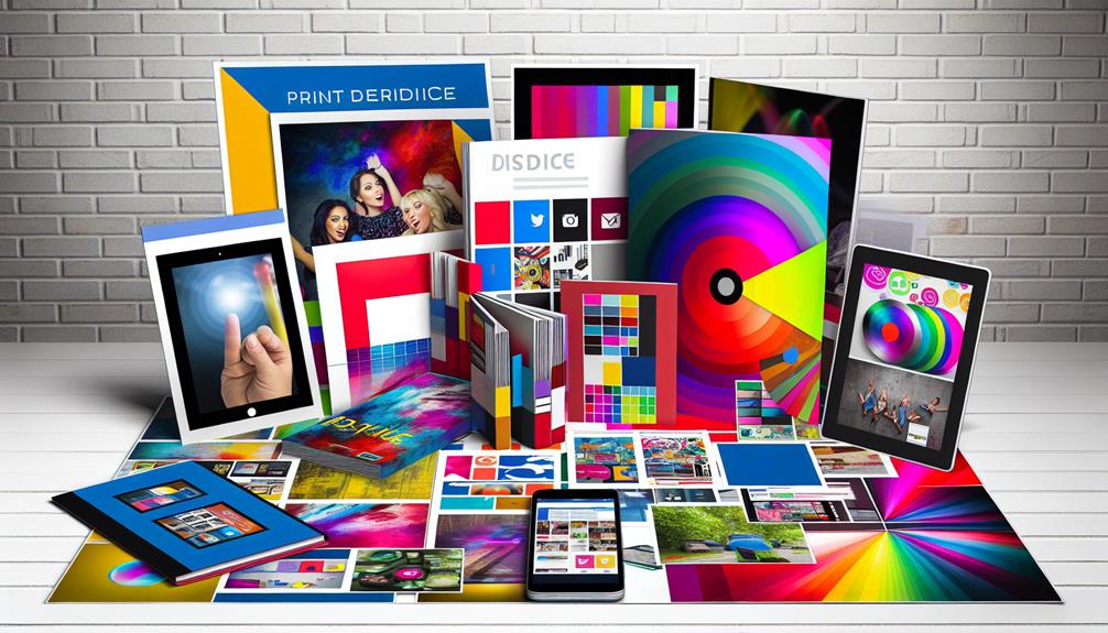 designing captivating printed materials
